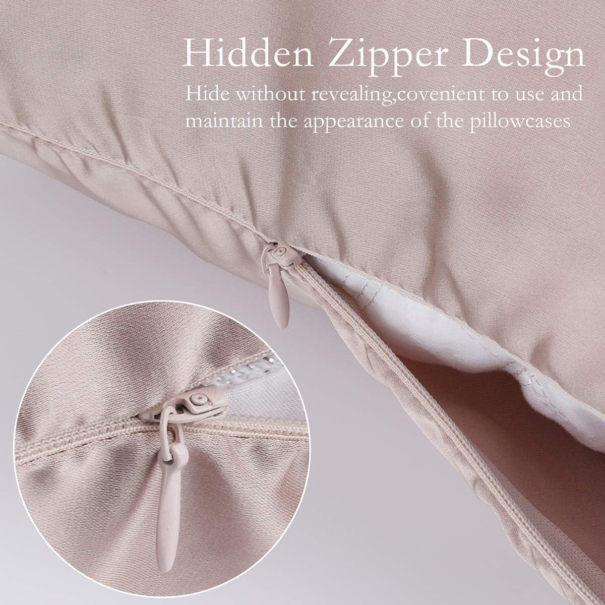 100% Pure 6A  Both Side Mulberry Silk Pillow Cover (Pack of 1) - Image 4