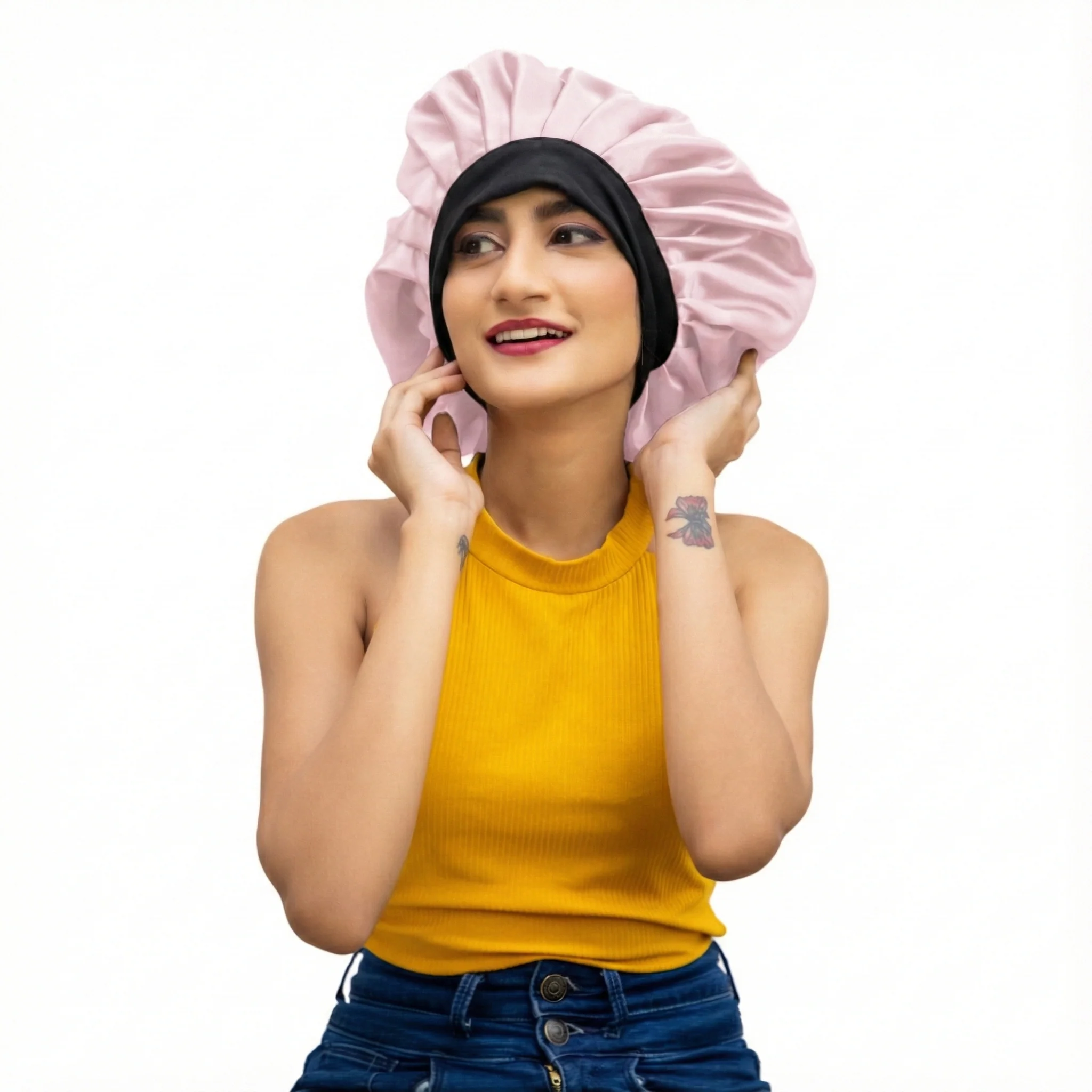Silky Bonnet WITH 3 Silky SCRUNCHIES - Image 74