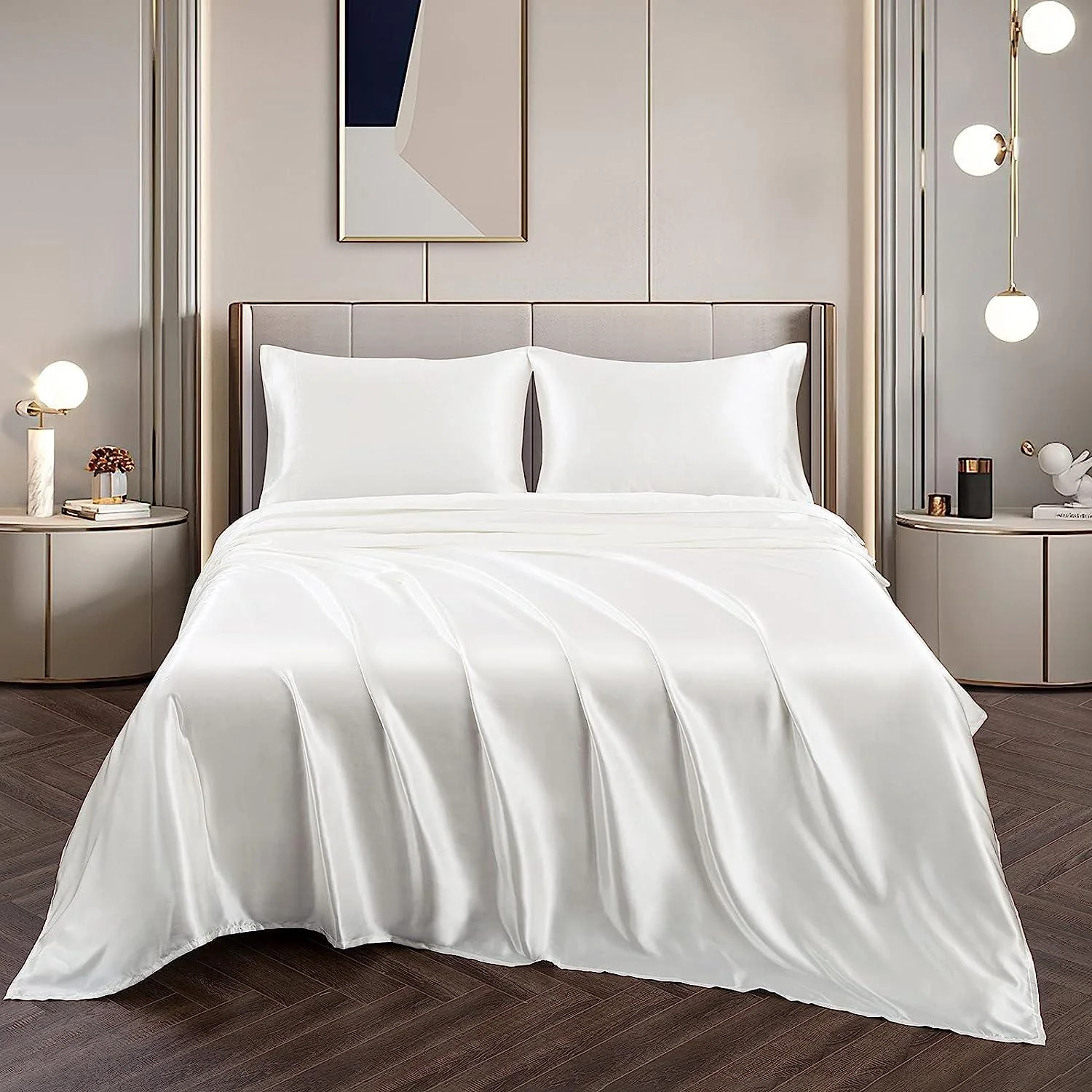 Silky Blanket with 2 Pillow Covers - Image 64