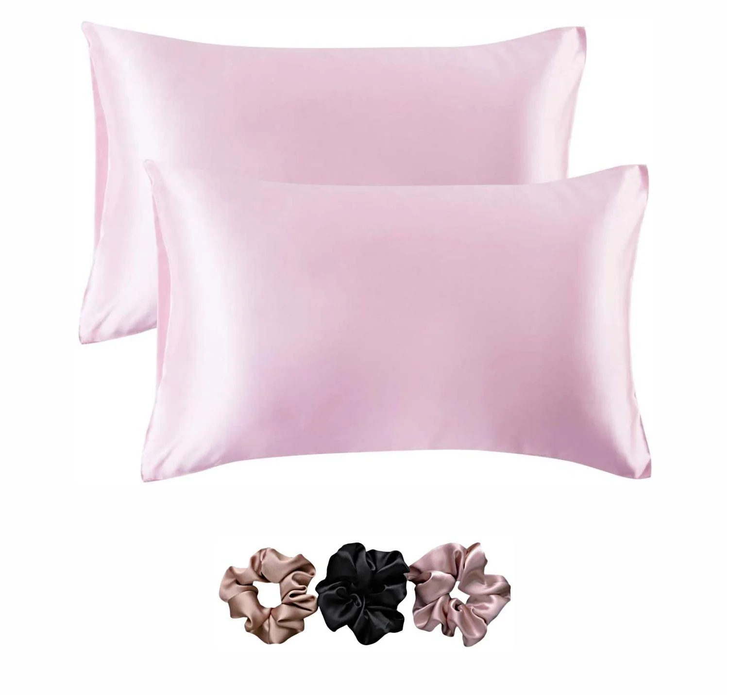 Luxury Silky Pillowcase (Set of 2) + "FREE" 3 Silky Scrunchies - Image 10