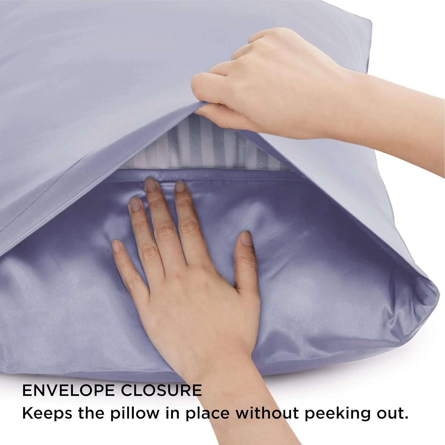 Luxury Silky Pillowcase (Set of 2) + "FREE" 3 Silky Scrunchies - Image 116