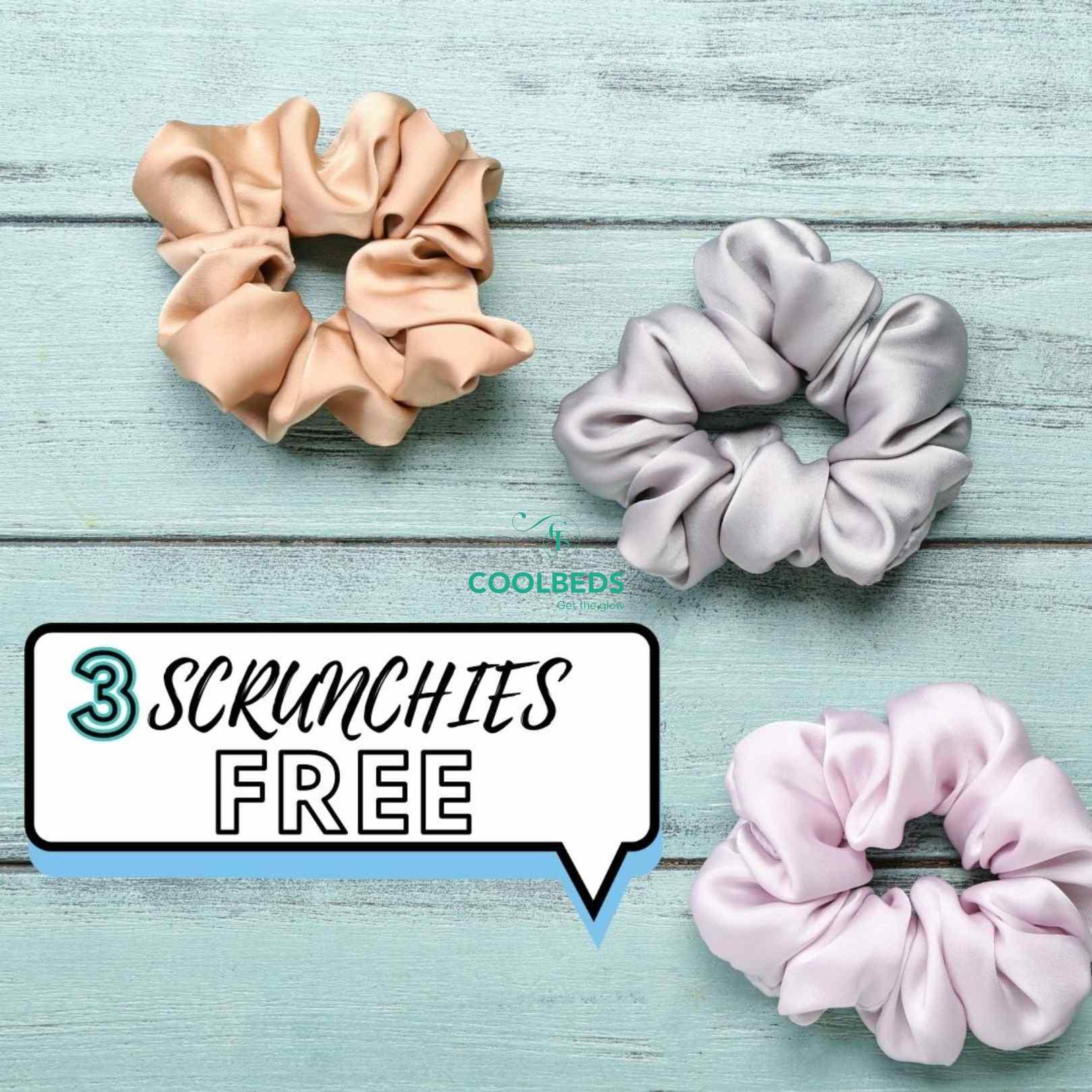 Luxury Silky Pillowcase (Set of 2) + "FREE" 3 Silky Scrunchies - Image 127