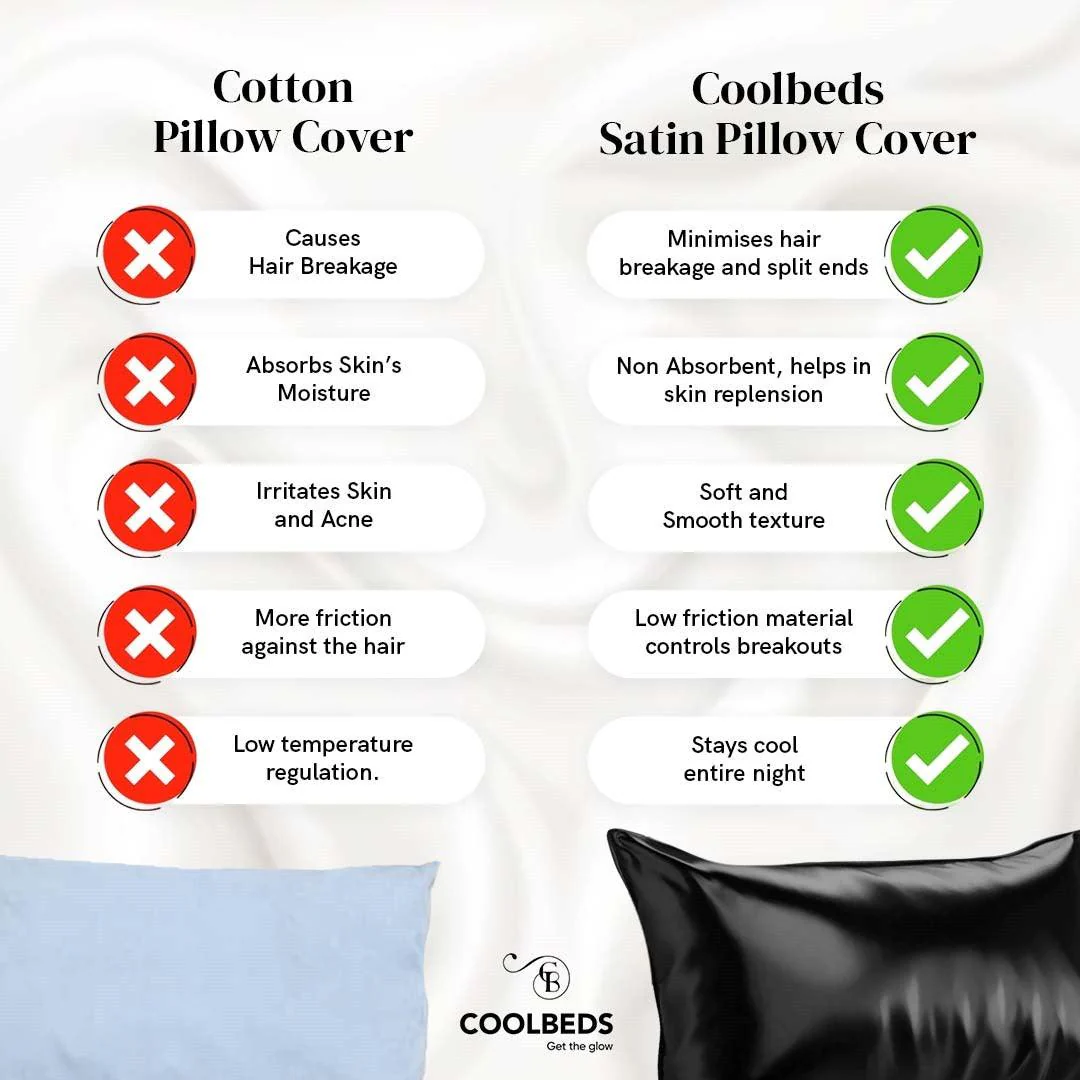 Luxury Silky Pillowcase (Set of 2) + "FREE" 3 Silky Scrunchies - Image 139