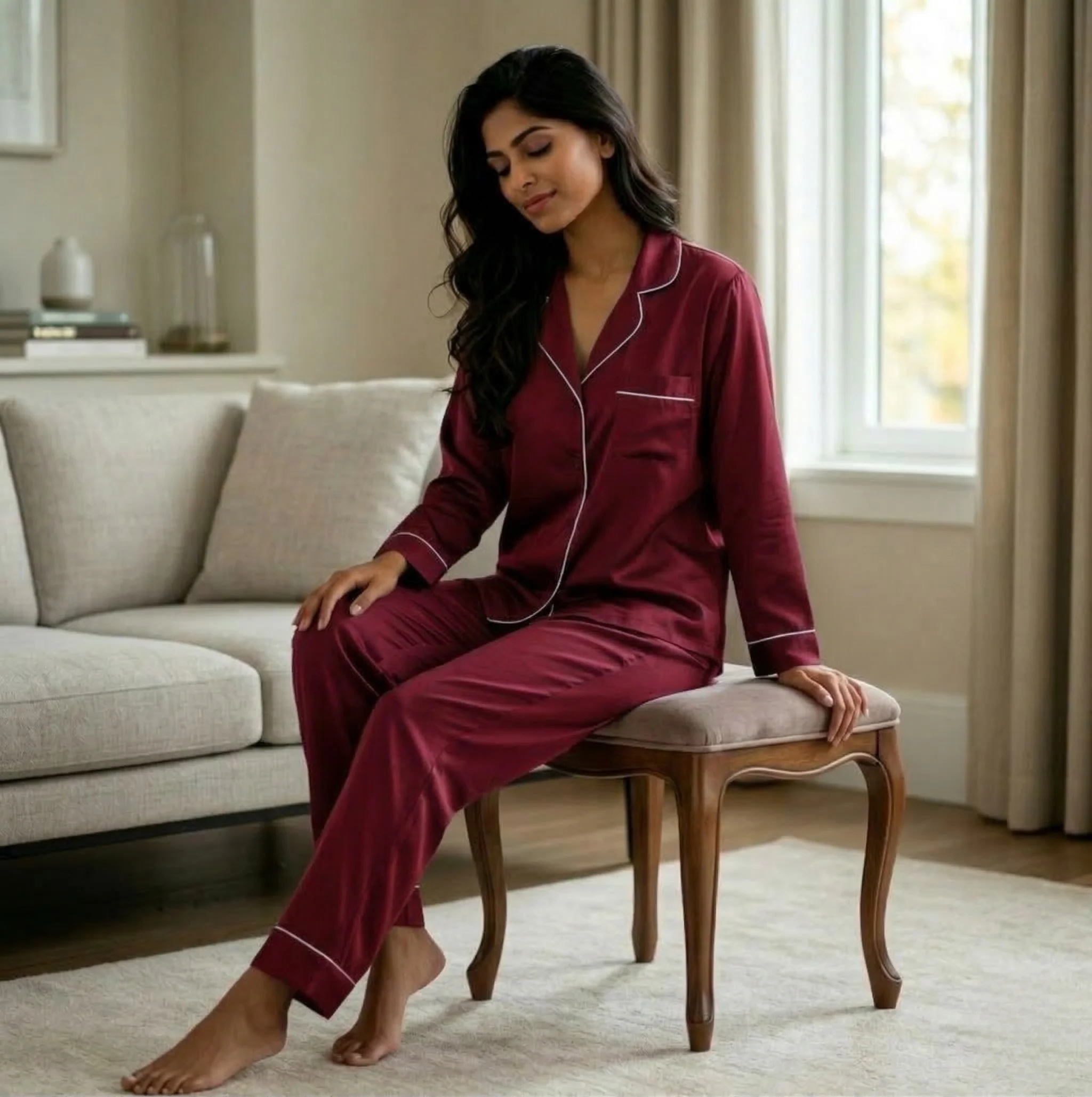 Silky Pyjamas Set - Image 22