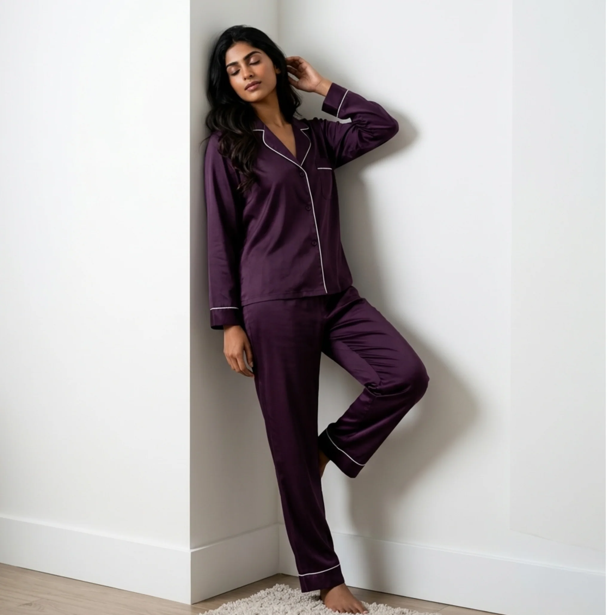 Silky Pyjamas Set - Image 27