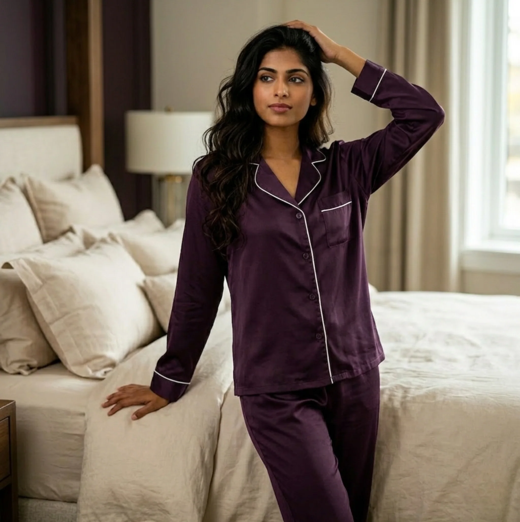Silky Pyjamas Set - Image 31