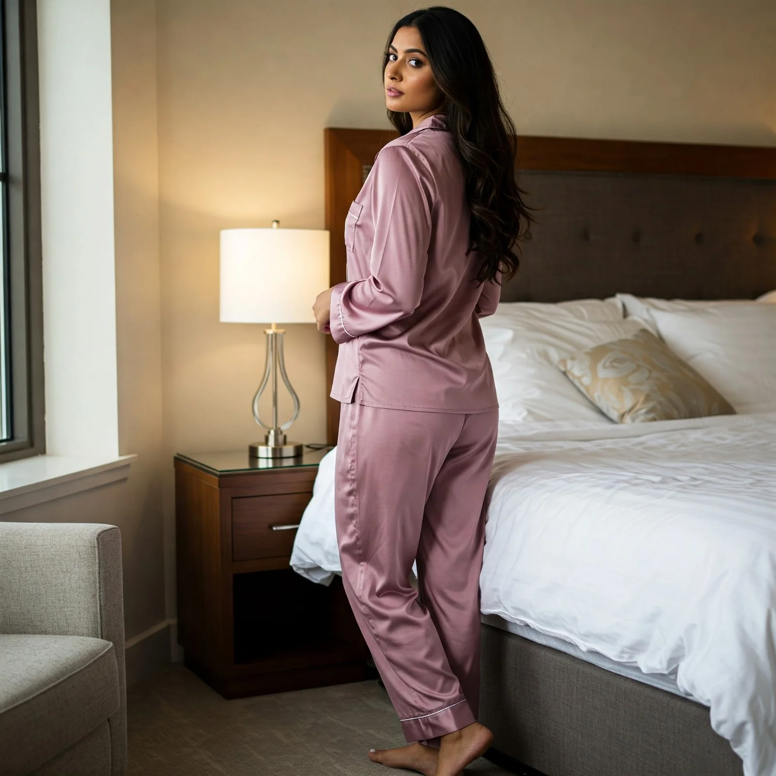 Silky Pyjamas Set - Image 4