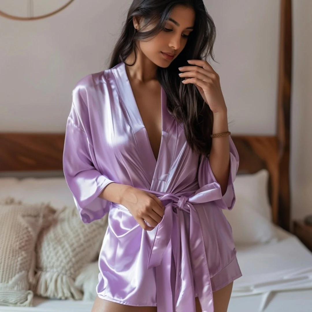 Silky Robe and Eye Mask Bundle - Image 56