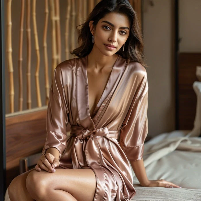 Silky Robe and Eye Mask Bundle - Image 63