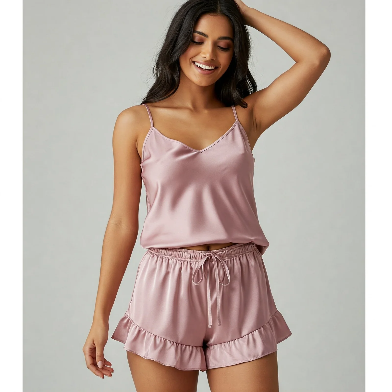 Silky Slip and Shorts Set - Image 23
