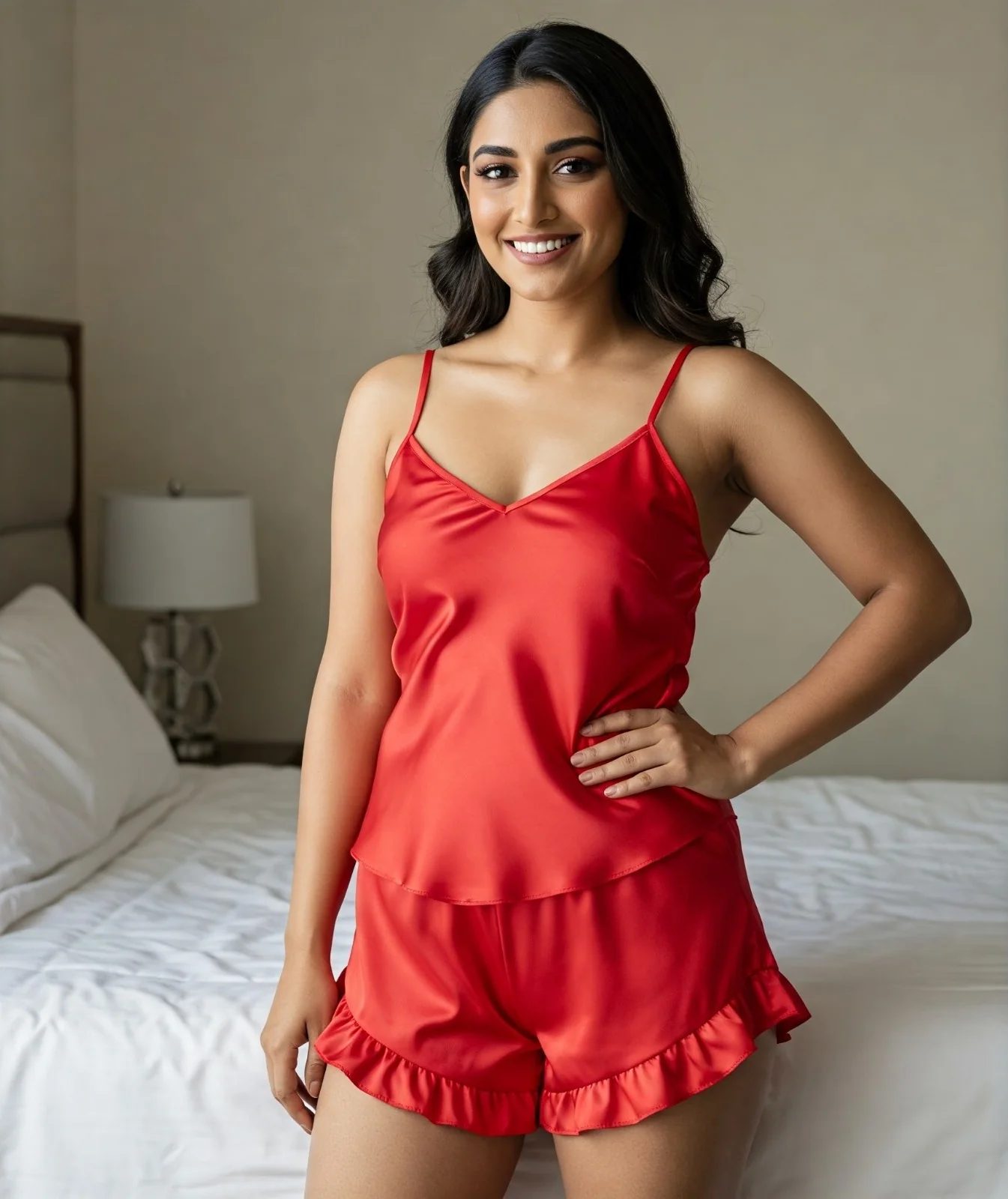 Silky Slip and Shorts Set - Image 35