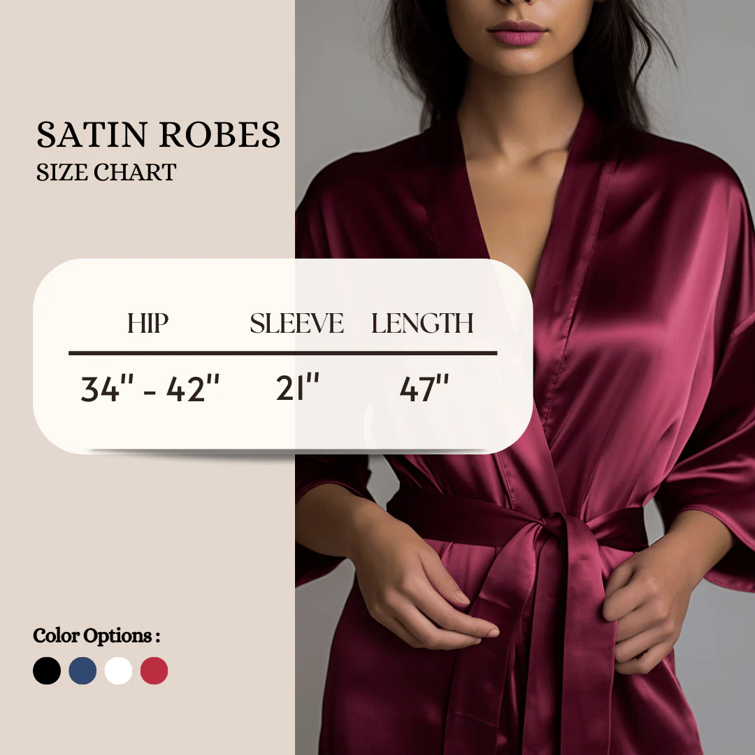 Silky Babydoll Belted Kimono Robe - Image 50